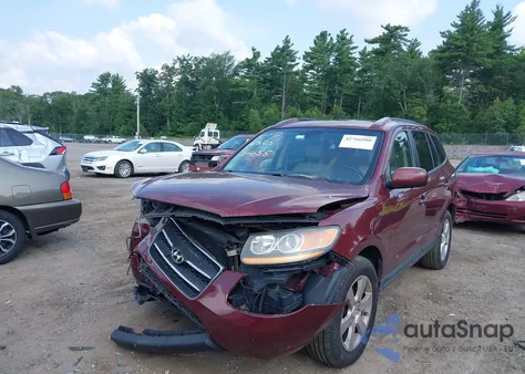 2008 Hyundai Santa Fe Limited/Se z USA, uszkodzony, nr VIN 5NMSH73E48H164655